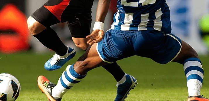 Futbolda ve sporda yaralanmalar.